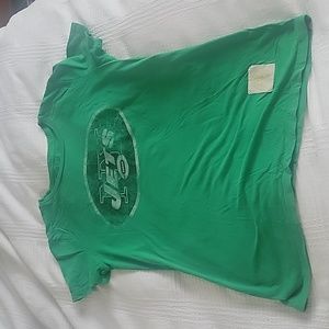 Jets T-shirt Retro Sport Size Large